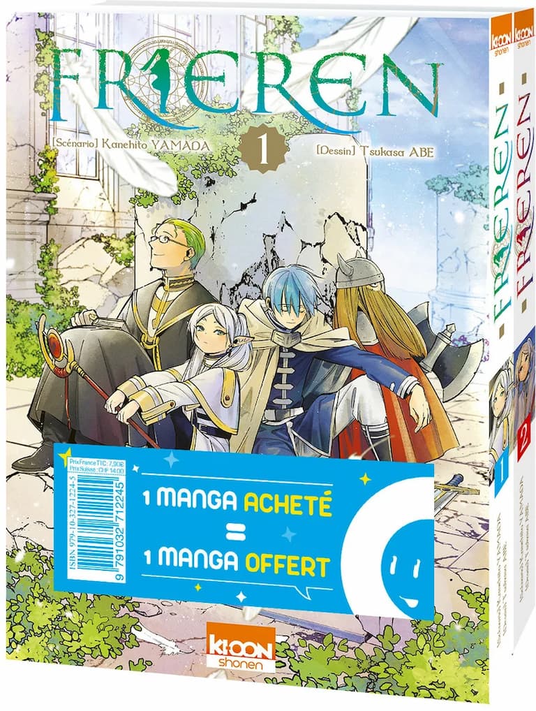 Pack offre découverte Frieren T01 & T02