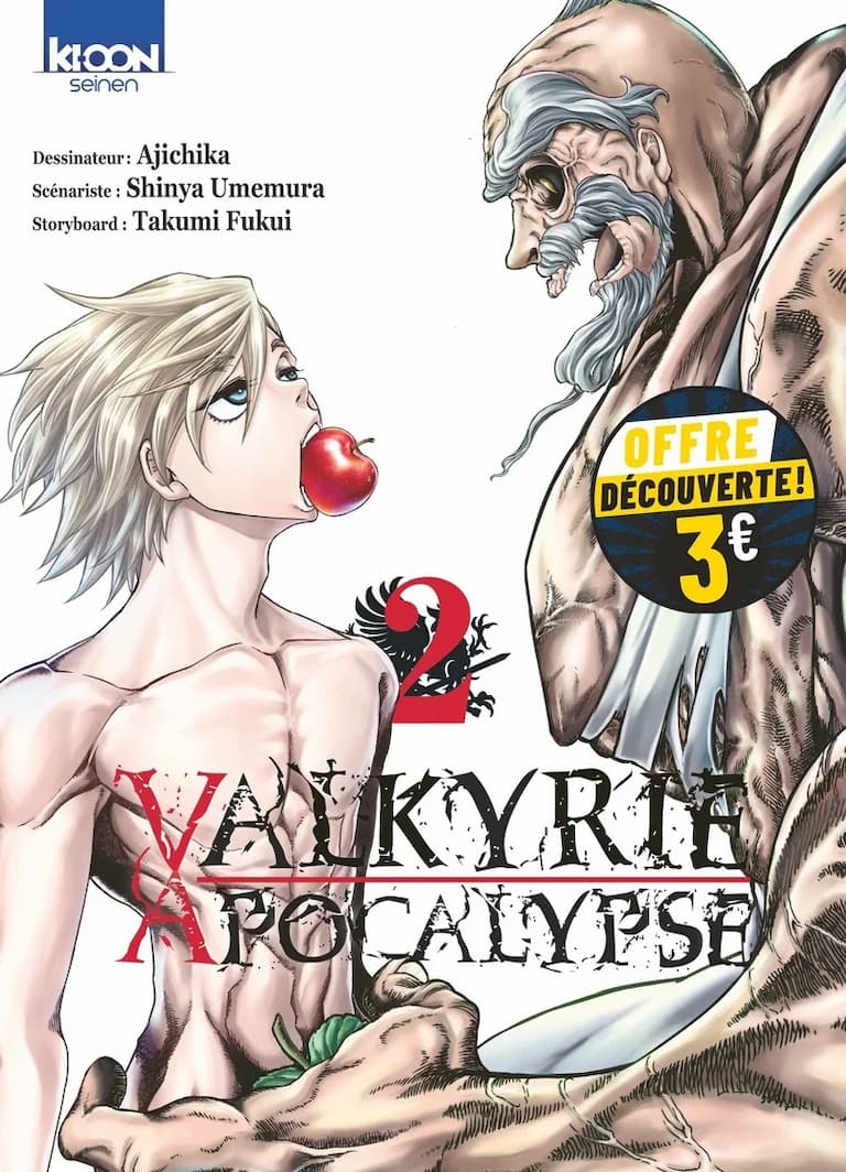 Valkyrie Apocalypse T02 à 3 euros