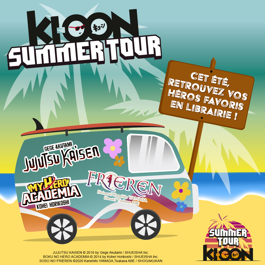 Ki-oon Summer Tour 2022 débute en juin