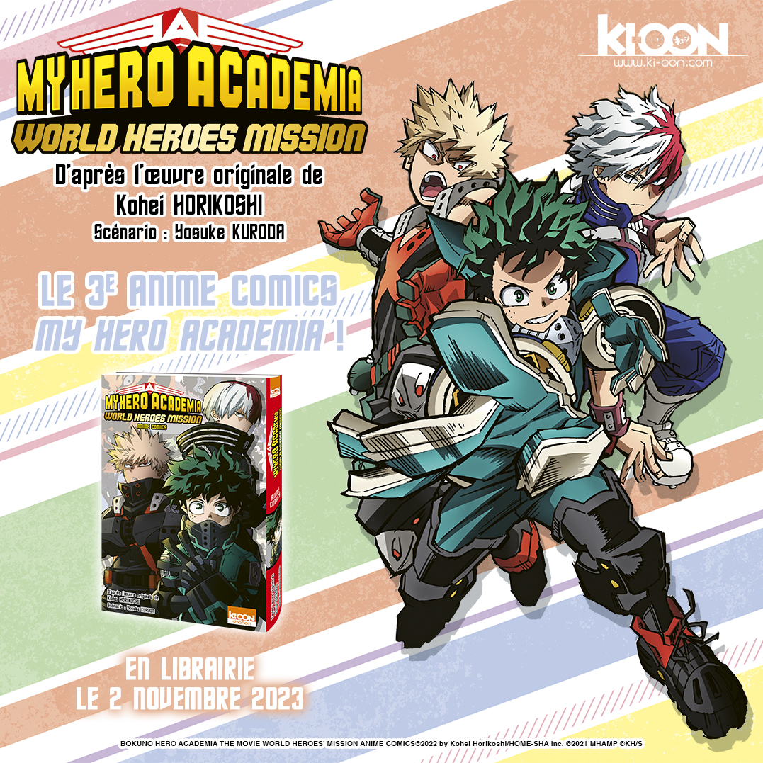 My Hero Academia THE MOVIE World Heroes' Mission Anime Comics