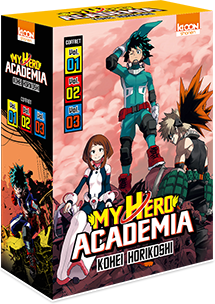 My Hero Academia - Coffret Vol. 1 à 3 [Édition 2017]