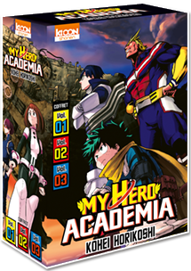 My Hero Academia - Coffret Vol. 1 à 3 [Édition 2020]