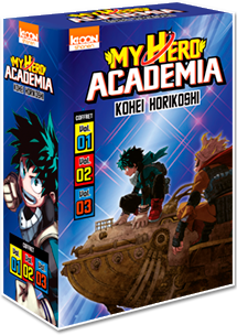 My Hero Academia - Coffret Vol. 1 à 3 [Édition 2021] 