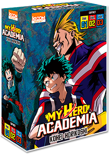 My Hero Academia - Coffret Vol. 1 à 3 [Édition 2022]